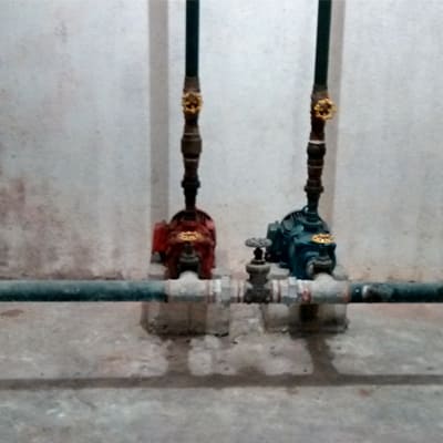 Troca de Recalque das Bombas na Liberdade